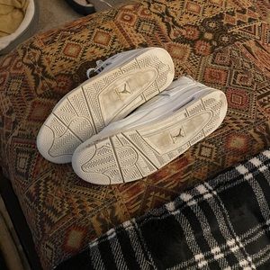 Mens white JORDAN FLIGHTS